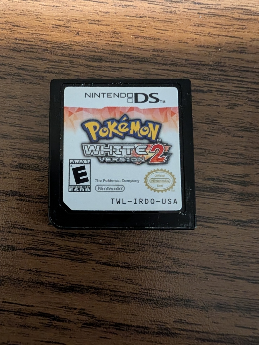 Nintendo DS Pokémon White Version 2 Game Card